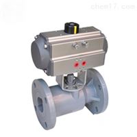 Q641SQ641S气动PVC法兰球阀