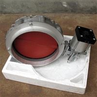 D641X双法兰气动粉体蝴蝶阀