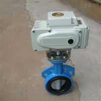 D971F46防爆电动衬氟对夹蝶阀